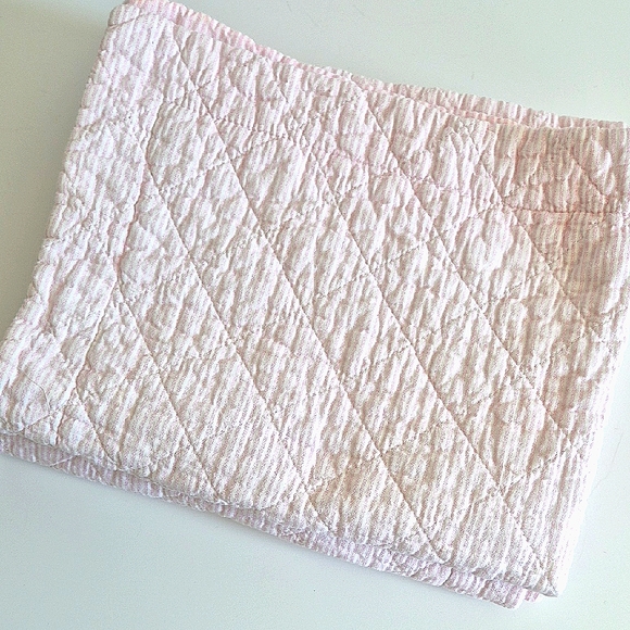 Tommy Hilfiger Other - Tommy Hilfiger Soft Pink Quilted Pillow Cover Set